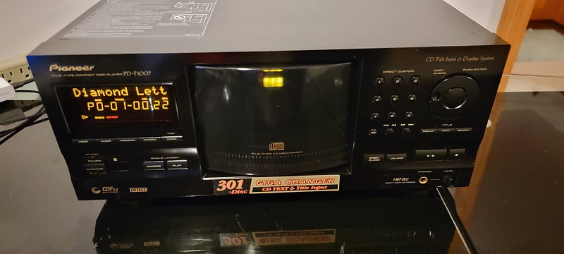 Pioneer PD-F1007 300+1 CD Changer w/Remote & Manual | Reverb Norway