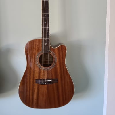 ZAD50CE Solid African Mahogany Acoustic Electric