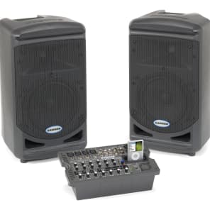 Samson XP308i Expedition Series 300w Portable PA System w/ iPod Dock
