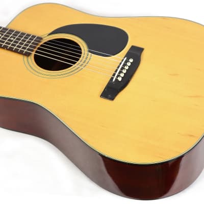 Vintage Morris WT Mahogany Natural Acoustic Guitar image 5