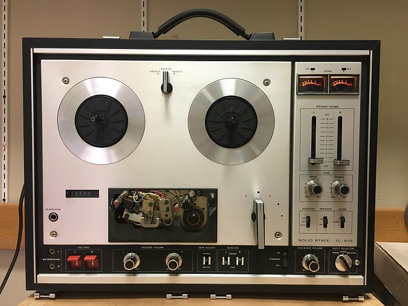 Sony TC-570 three head stereo tape recorder