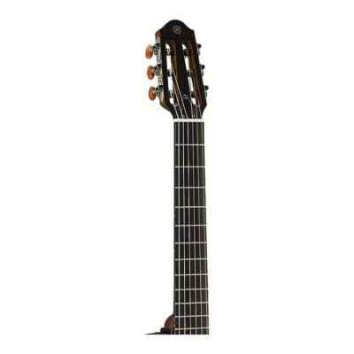 Yamaha SLG200N 6-Nylon String Guitar (Right-Handed, Translucent Black) image 6