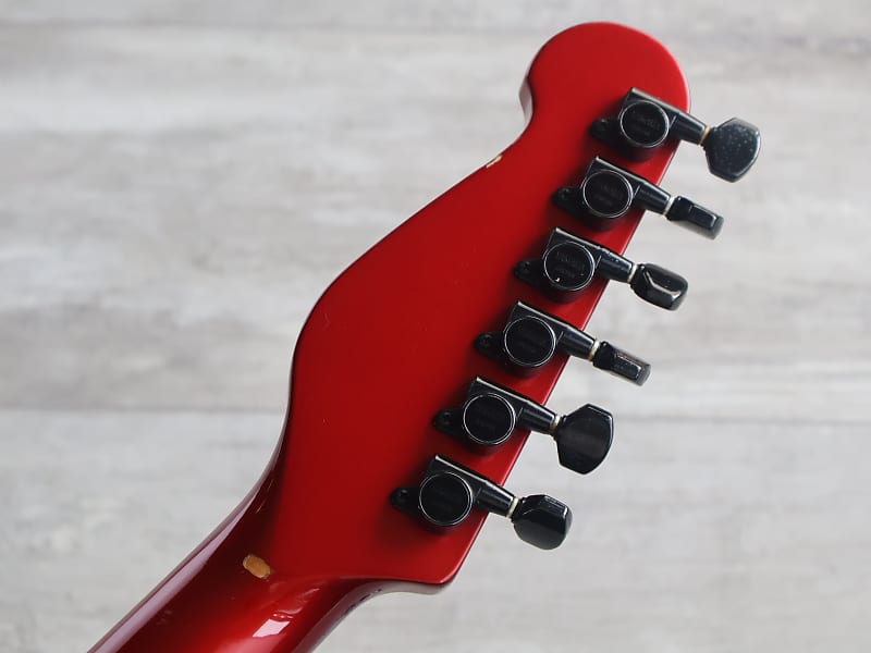1985 Yamaha Japan SE700E Bound Flat-Top Superstrat (Candy