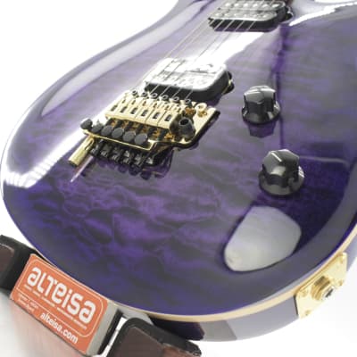 EVH Wolfgang WG Special QM with Baked Maple Neck 2023 Purple Burst image 7