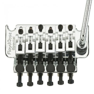 Floyd Rose FRTS1000R3 Special Series Tremolo Bridge System with R3 Nut, Chrome image 4