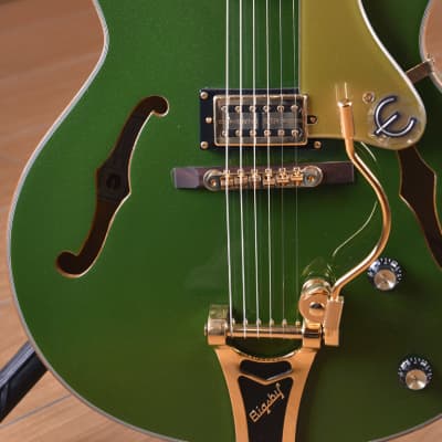 Epiphone Emperor Swingster Forest Green Metallic image 6