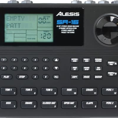 Alesis SR16 16-Bit Drum Machine with Natural Drum Sounds