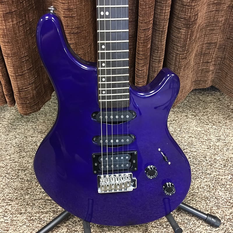 Washburn Maverick Series Purple HSS | Reverb