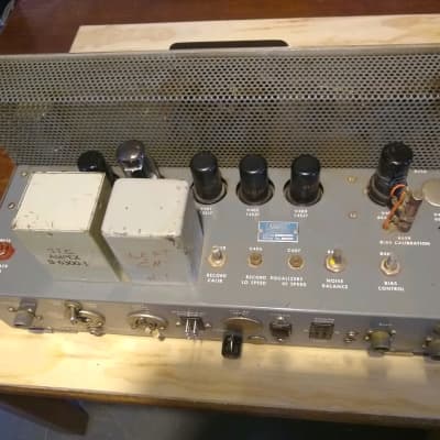 Vintage Ampex  350-2 / Original Ampex transport (1),  preamps (2),  power supplies (2), cables image 3