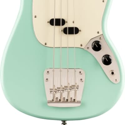 Squier Classic Vibe '60s Mustang Bass Laurel FB, Surf Green image 3