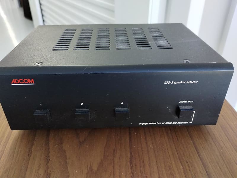 Adcom GFS-3 speaker selector in very good condition - 1980&#039;s  			