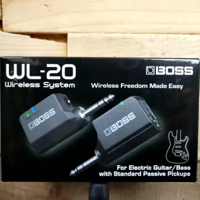 Boss WL-20 Wireless Guitar System - Transmitter/Receiver Set for wireless  connection - STL