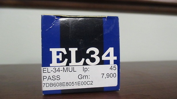 Mullard The Master Valve EL34 Power Tube | Reverb