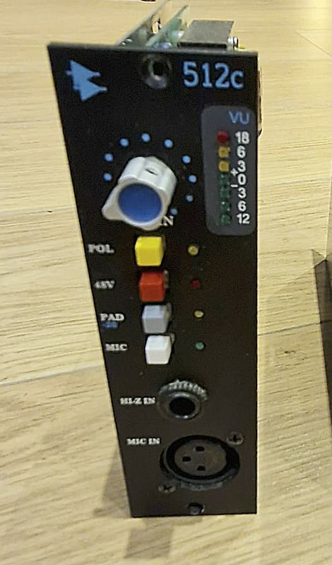Immagine API 512c 500 Series Mic Preamp Module 2000 - Present - Black - 1