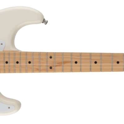 Fender Jimmie Vaughan Tex-Mex Strat, Maple Fingerboard, Olympic White for sale
