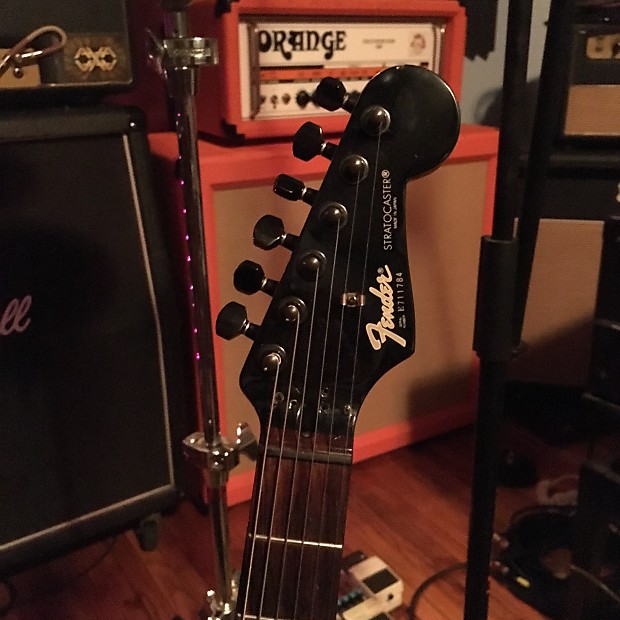 Black stratocaster neck sale