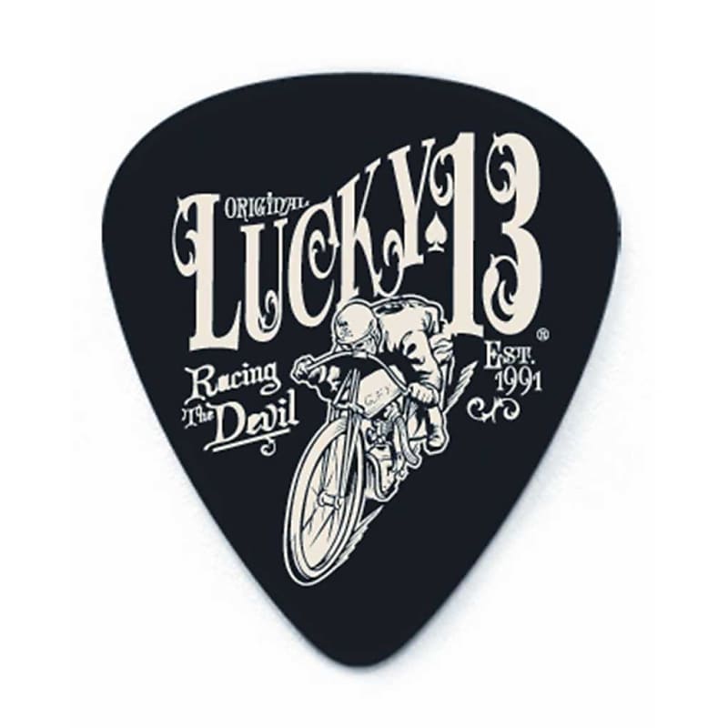 Dunlop L18R060 Lucky 13 Vintage Speed Tortex .60mm Guitar Picks (36-Pack) image 1