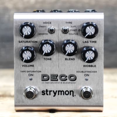 Reverb.com listing, price, conditions, and images for strymon-deco-tape-saturation-doubletracker