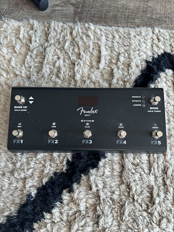 Fender Fender GTX7 Footswitch For Mustang GTX Amps 2021 Reverb