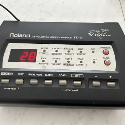 Roland TD-3 Drum Sound Module 2004 - 2009 - Black