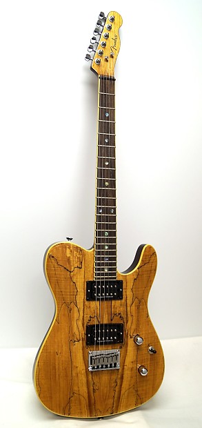 Fender Special Edition Custom Telecaster Spalted Maple HH Electric Guitar