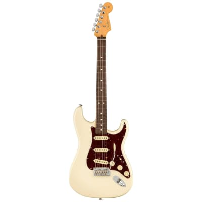 Fender American Professional II Stratocaster Electric Guitar (Olympic White, Rosewood Fretboard)(New) image 3