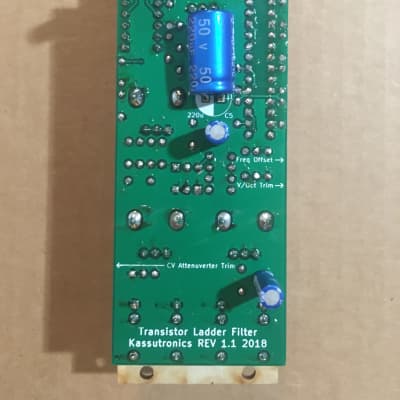 Kassutronics Transistor Ladder Filter Eurorack image 2
