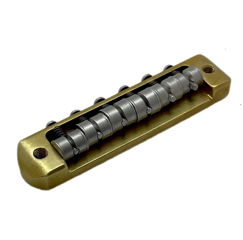Bensonite Jazzmaster Bridge Tumbled Brass Reverb