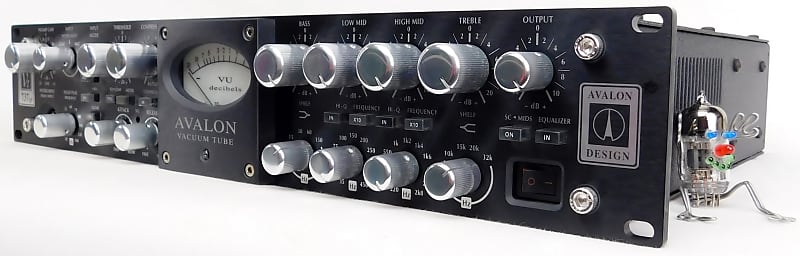 Avalon VT-737 SP Black Tube Mic Preamp Comp EQ + Neuwertig + OVP+ 