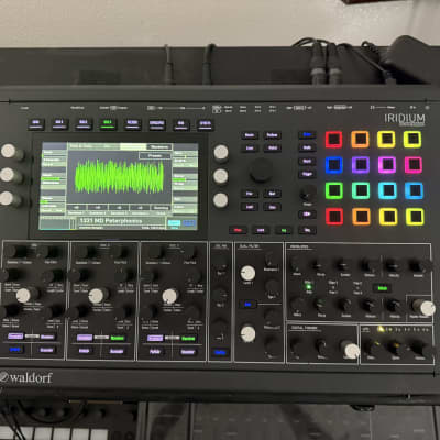 Waldorf Iridium Desktop Synthesizer 2020 - Present - Black image 2