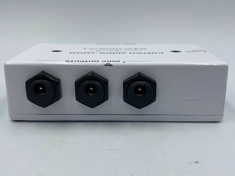 ギター CUSTOM AUDIO JAPAN AC/DC STATION ver.2 Custom Audio Japan CAJ AC / DC Station Ver.2 White Power