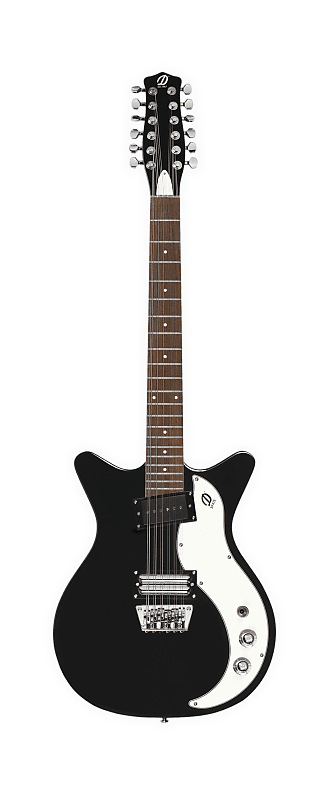 Danelectro 59 x12 Electric 12 Strings Guitar Black | Reverb