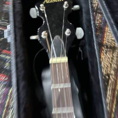 Used Austin 5 string banjo w/ pickup and case image 3