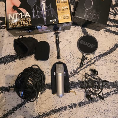 RODE NT1-A Anniversary Studio Mic Pack 2010s - Silver