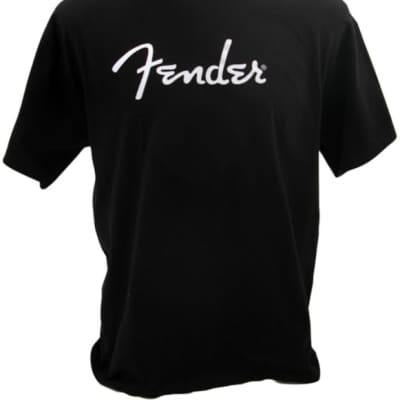 Fender Spaghetti Logo T-Shirt, Black, Large 910-1000-506 image 2
