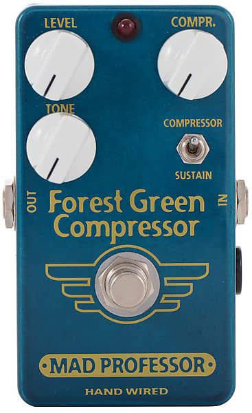 Mad Professor Forest Green Compressor Hand Wired