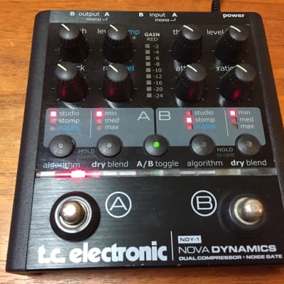 ギター TC Electronic NDY-1 NOVA DYNAMICS TC Electronic NDY-1 Nova Dynamics Compressor Guitar Effects