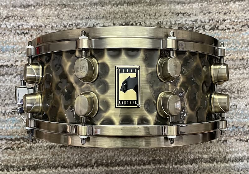 14 x 5.5 Polished Brass with Gold Hardware - 'The Golden Rod' - Mapex Black  Panther Archive
