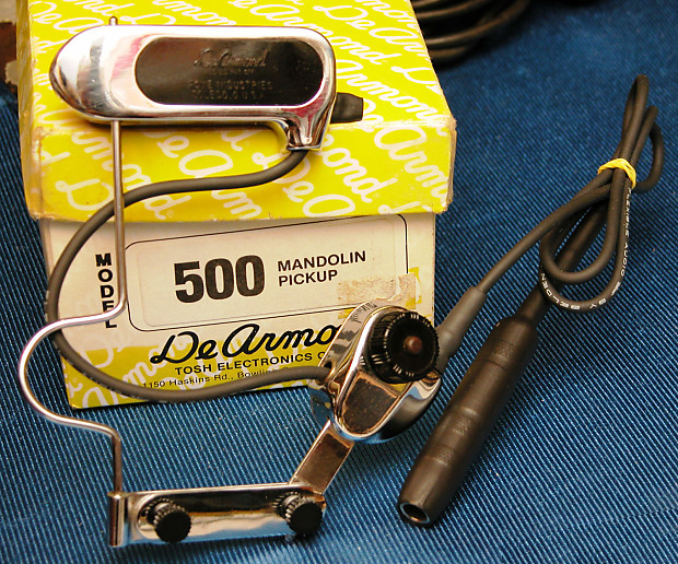 Dearmond mandolin shop pickup