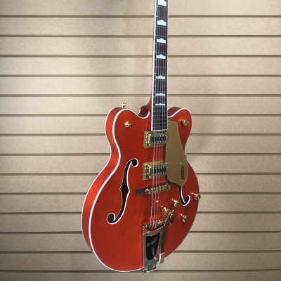 Gretsch G5422TG Electromatic Classic Hollowbody Double Cut w/ Bigsby - Orange Stain + FREE Ship #849 image 5