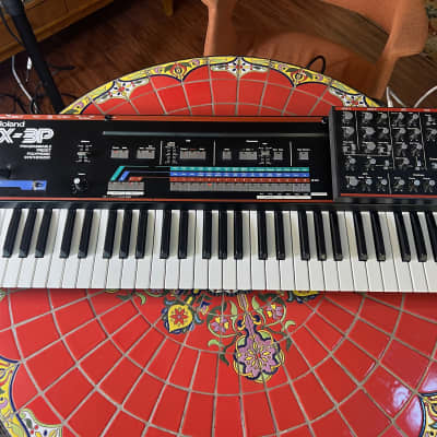 Roland JX-3P 61-Key Programmable Preset Polyphonic Synthesizer with PG-200 Programmer 1983 - 1985 - Black