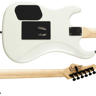 Kramer Pacer Vintage Electric Guitar with Floyd Rose Pearl White image 5