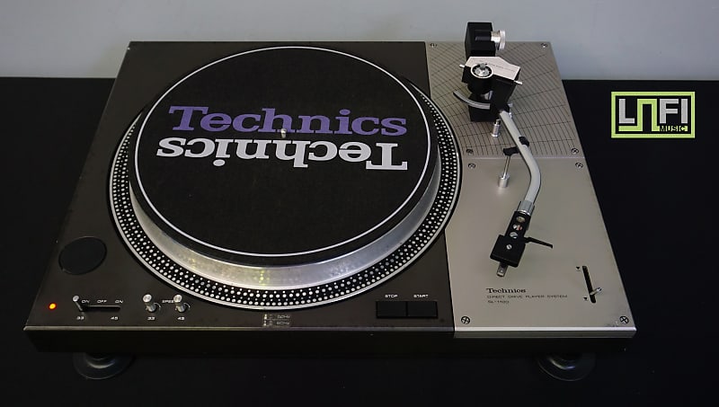 Technics SL-1100 Direct Drive Vintage Home Listening Turntable W 