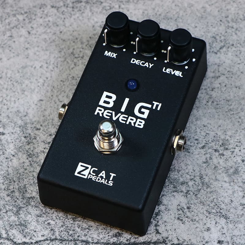 ギター Z CAT PEDALS - BIG REVERB TI ZCAT Big Reverb TI & Big Reverb TI Stereo
