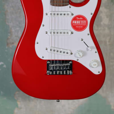 Mint Squier Mini Stratocaster V2 with Laurel Fretboard - Dakota Red image 2