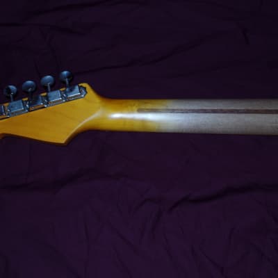 1950s hand finished relic vintage 22 fret 12 Allparts Fender Licensed Stratocaster maple neck image 3