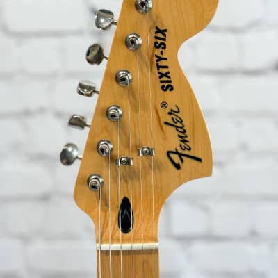 Fender Alternate Reality Series Sixty-Six HSS with Maple Fretboard 2019 - Natural image 7