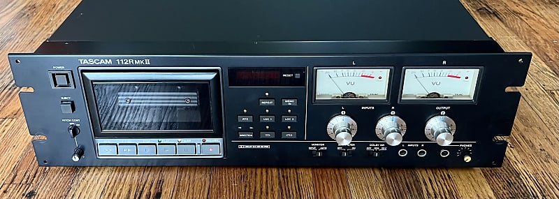 TASCAM 112r mk2 Studio Tape Cassette Deck | Reverb