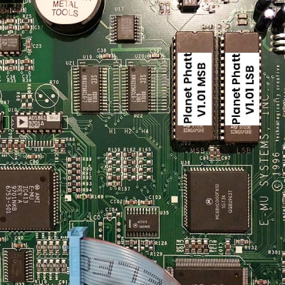 E-mu Systems Planet Phatt V1.01 OS EPROM! NEW!