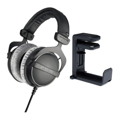 Beyerdynamic DT 990 PRO Studio Headphones (Ninja Black, Limited Edition)  Bundle 